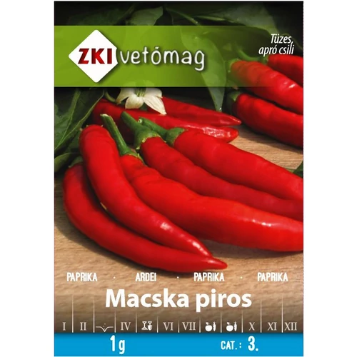 Kép 1/2 - Macska Piros CSÍPŐS Paprika