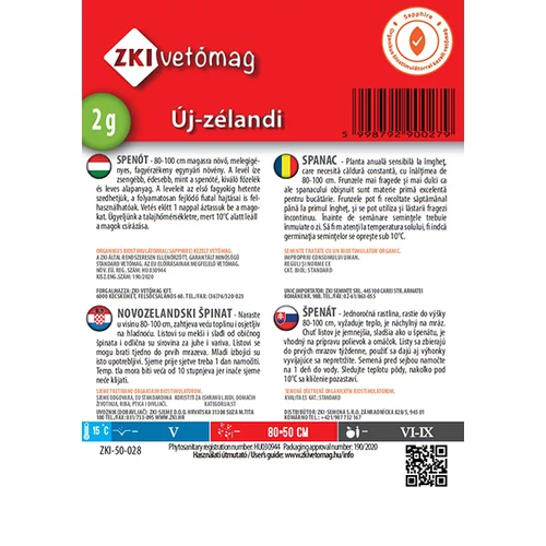 Kép 2/2 - Új-zélandi Spenót - FOLYAMATOSAN SZEDHETŐ - ZKI