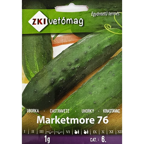 Marketmore 76 Uborka  EGYÖNTETŰ TERMÉS, KÖZÉPKORAI