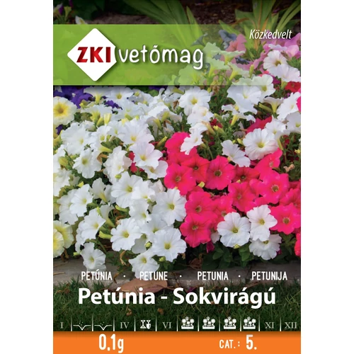 Sokvirágú Petúnia Színkeverék - ALACSONY