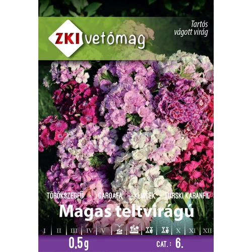 Magas Törökszegfű Színkeverék TELTVIRÁGÚ