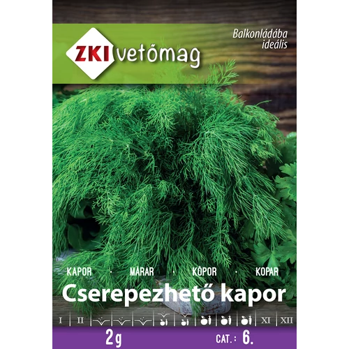 KAPOR - Cserepezhető - ZKI
