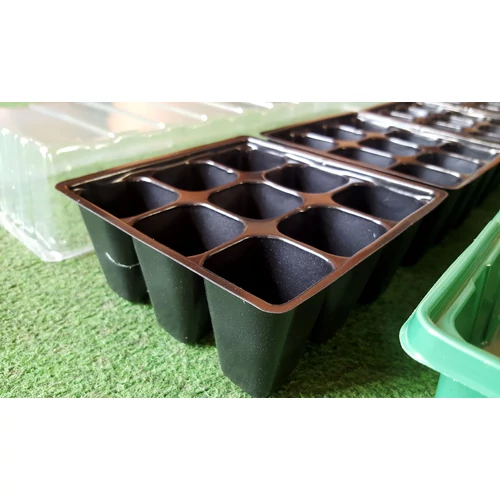 Kép 2/7 - Palántázó tálca  ablakba 4 részes + tető