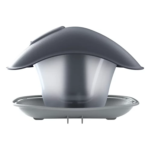 Kép 2/6 - Prosperplast átlátszó ovális önetetős madáretető