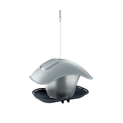 Kép 6/6 - Prosperplast átlátszó ovális önetetős madáretető