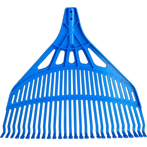 Kép 2/5 - Színes lombseprű 66cm széles fejjel, fanyéllel