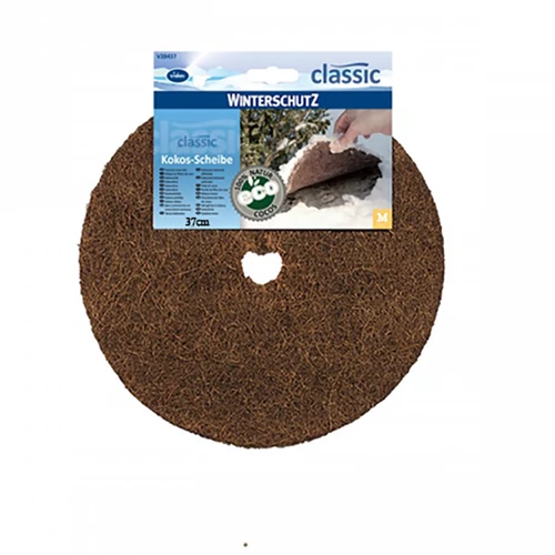 Kép 1/3 - Talajtakaró Classic kókuszrost korong 37cm sötétbarna