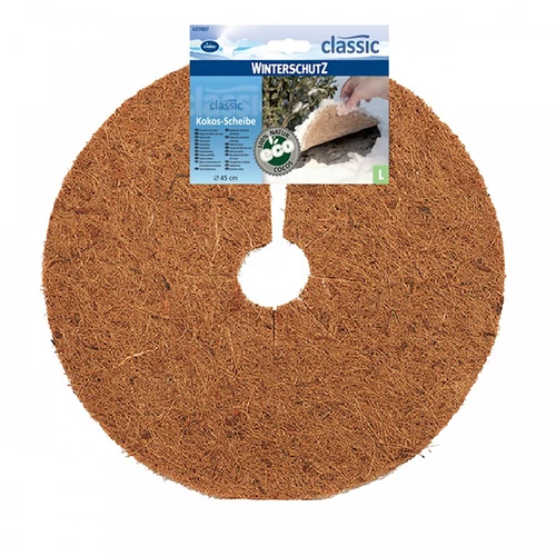 Kép 1/2 - Talajtakaró Classic kókuszrost korong 45cm natúr