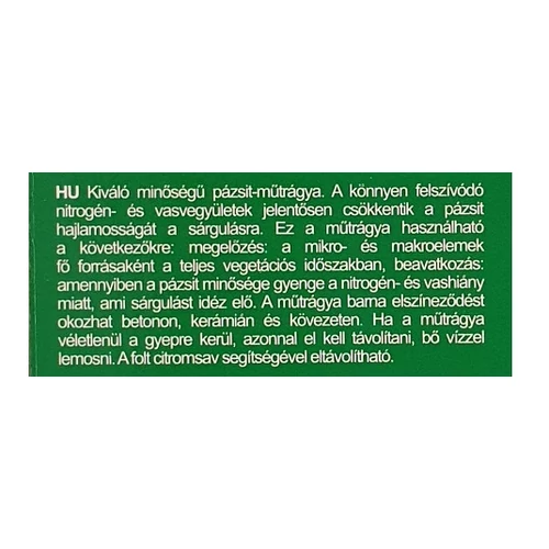 Kép 2/3 - Biopon Sárgásodás ellen leírás