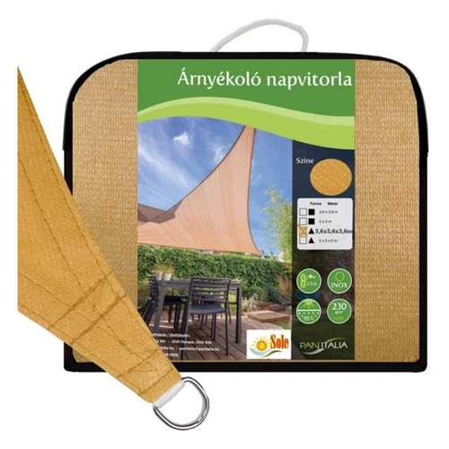 Kép 1/5 - Árnyékoló napvitorla