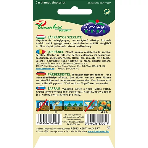 Kép 2/2 - SÁFRÁNYOS SZEKLICE - Rédei Kertimag