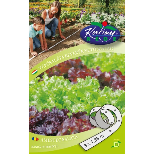 Kép 1/2 - Saláta VETŐSZALAG - Tépősaláta TRIÓ - Rédei Kertimag