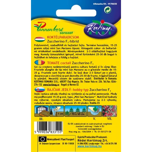 Kép 2/2 - Zuccherino F1 - FOLYTONNÖVŐ KOKTÉL- Rédei Kertimag 