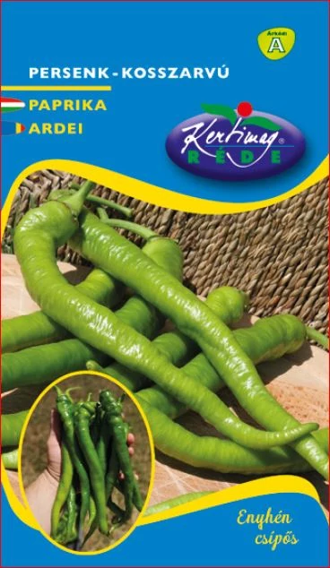 Paprika Persenk - Kosszarvú - ENYHÉN CSÍPŐS - Rédei Kertimag