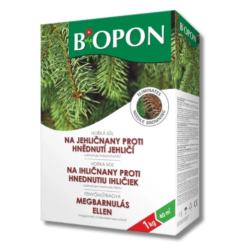 BIOPON fenyő- és tűlevelű táp barnulás ellen 1kg