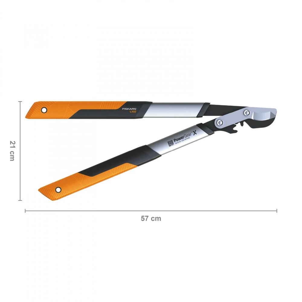 Fiskars PowerGearX Fém fogaskerekes ágvágó (S)