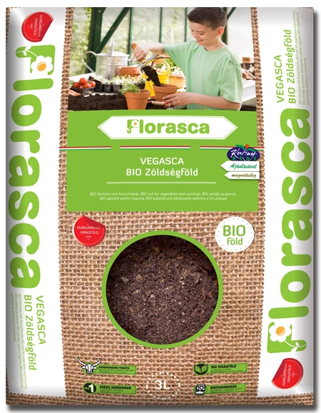 Florasca Vegasca BIO Palántaföld 3 liter