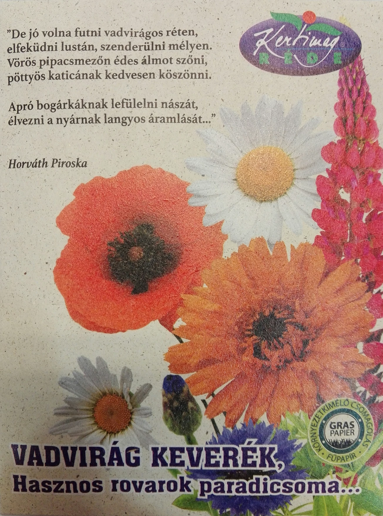 Vadvirág keverék - Hasznos rovarok paradicsoma - Rédei Kertimag