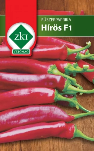 Hírös F1 Fűszerpaprika - CSÍPŐS - ZKI