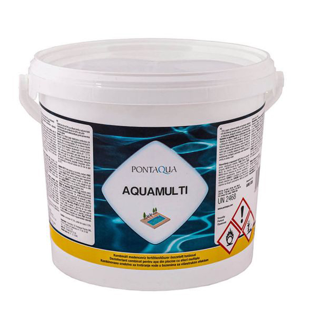 PONTAQUA Aquamulti Maxi 3in1 kombinált vízkezelő tabletta 200g – 3kg
