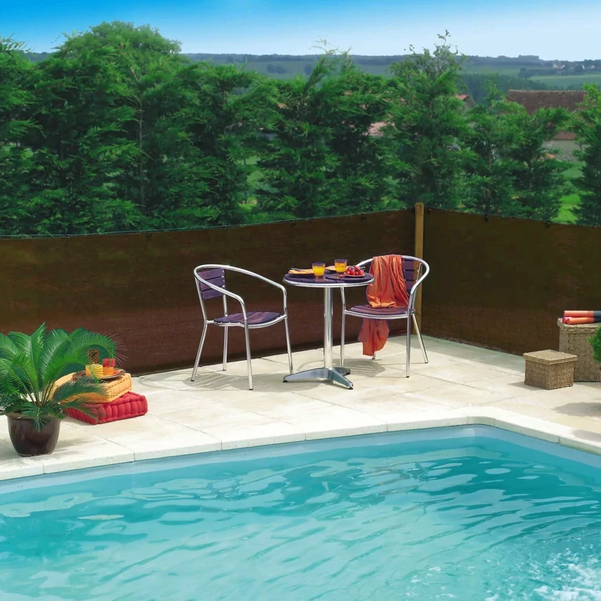 Nortene EXTRANET 80%-os árnyékoló háló 1,5x50m BARNA