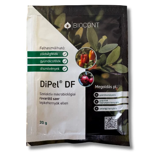 Dipel DF 20g biológiai rovarölő szer hernyók ellen - CSAK KERTÉSZETÜNKBEN VEHETŐ ÁT
