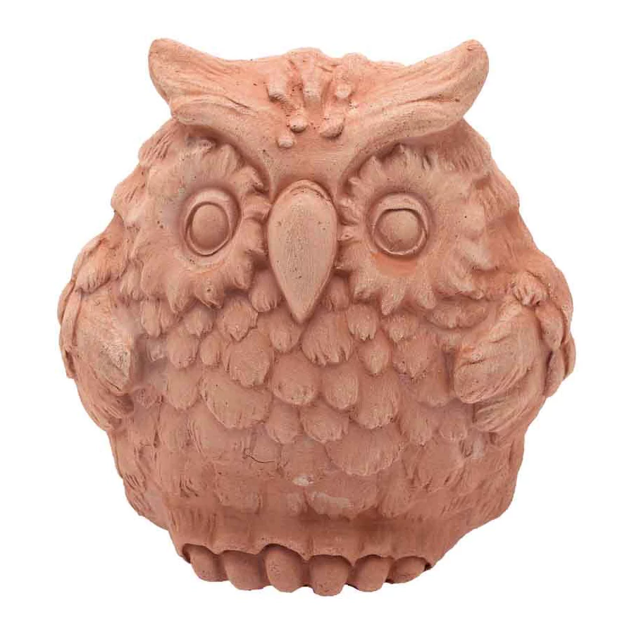Agyag bagoly figura 18cm