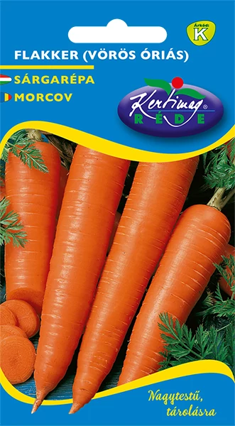 Sárgarépa - Vörös Óriás Flakker - Rédei Kertimag