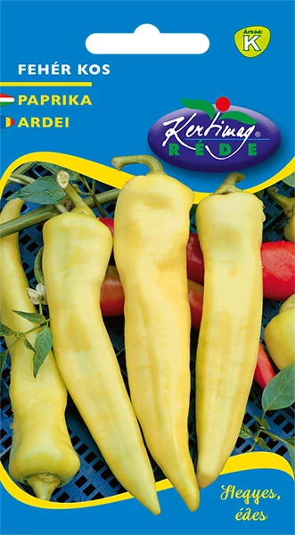 Fehér Kos Étkezési Paprika - ÉDES - Rédei Kertimag
