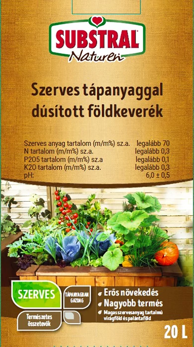 Substral Naturen Szerves földkeverék 20L