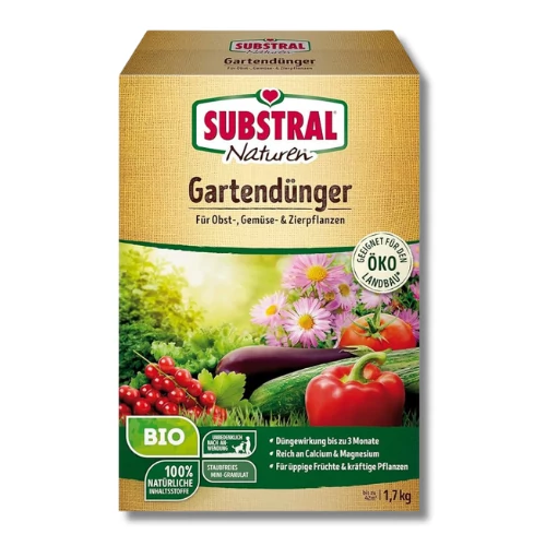 Substral Naturen BIO 100%-ban természetes kerti trágya 1,7kg