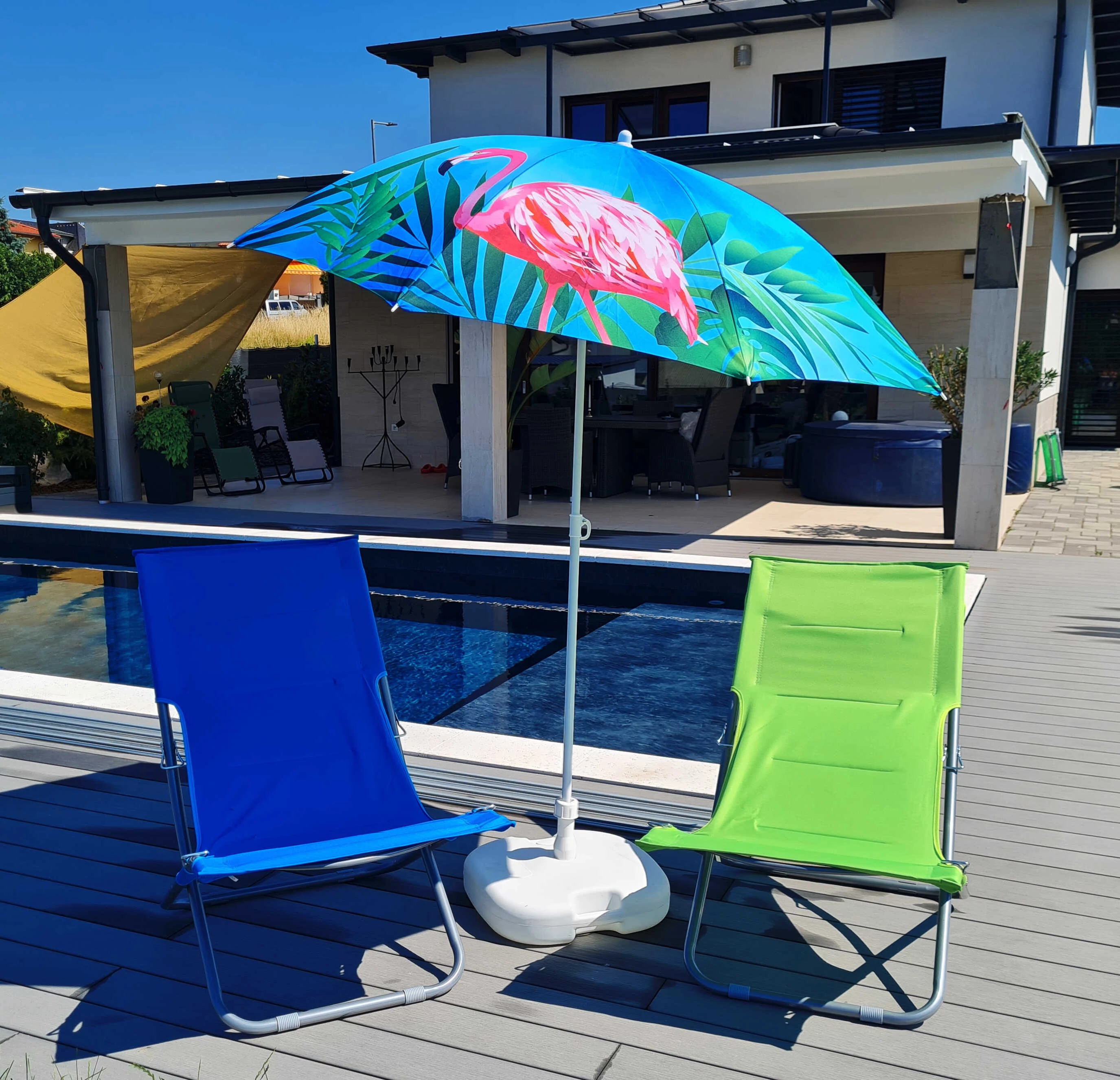 Strandszék Zöld