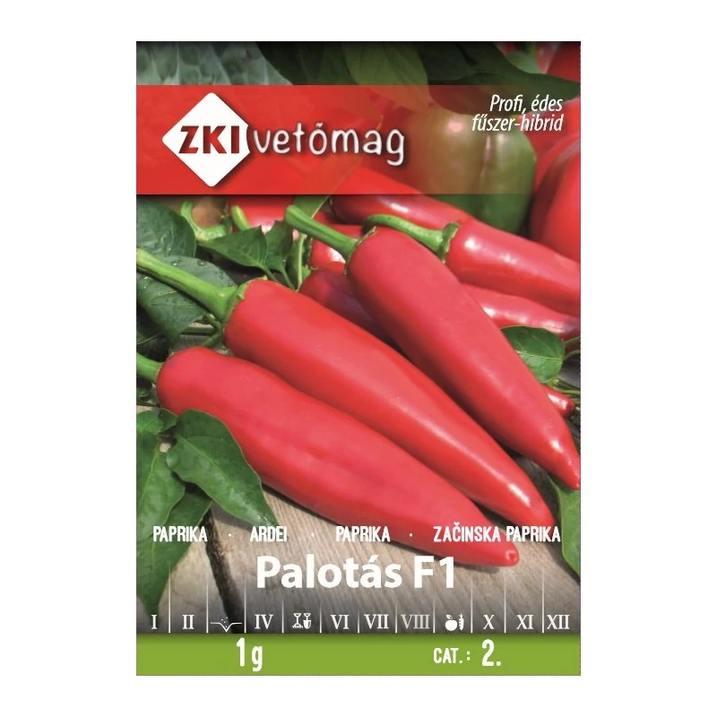 PAPRIKA Palotás F1 1g ZKI