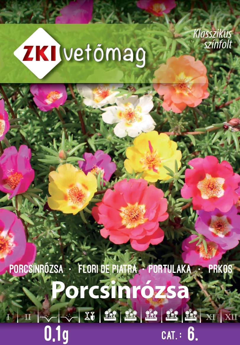 Porcsinrózsa alacsony színkeverék